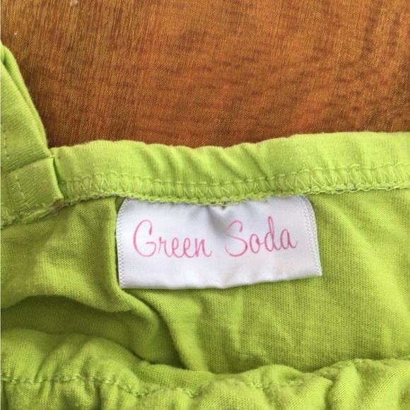 Green Soda Kids Dress - Picture 4 of 5